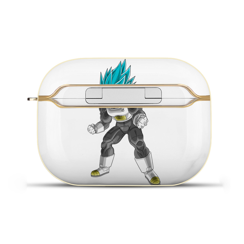 （画像用） ドラゴンボール ベジータ四世（Bejīta Yonsei）DRAGON BALL Vegeta IV 【AirPods Pro用】ハードシェル保護ケース｜耐衝撃・防指紋・カラビナ付き商品仕様