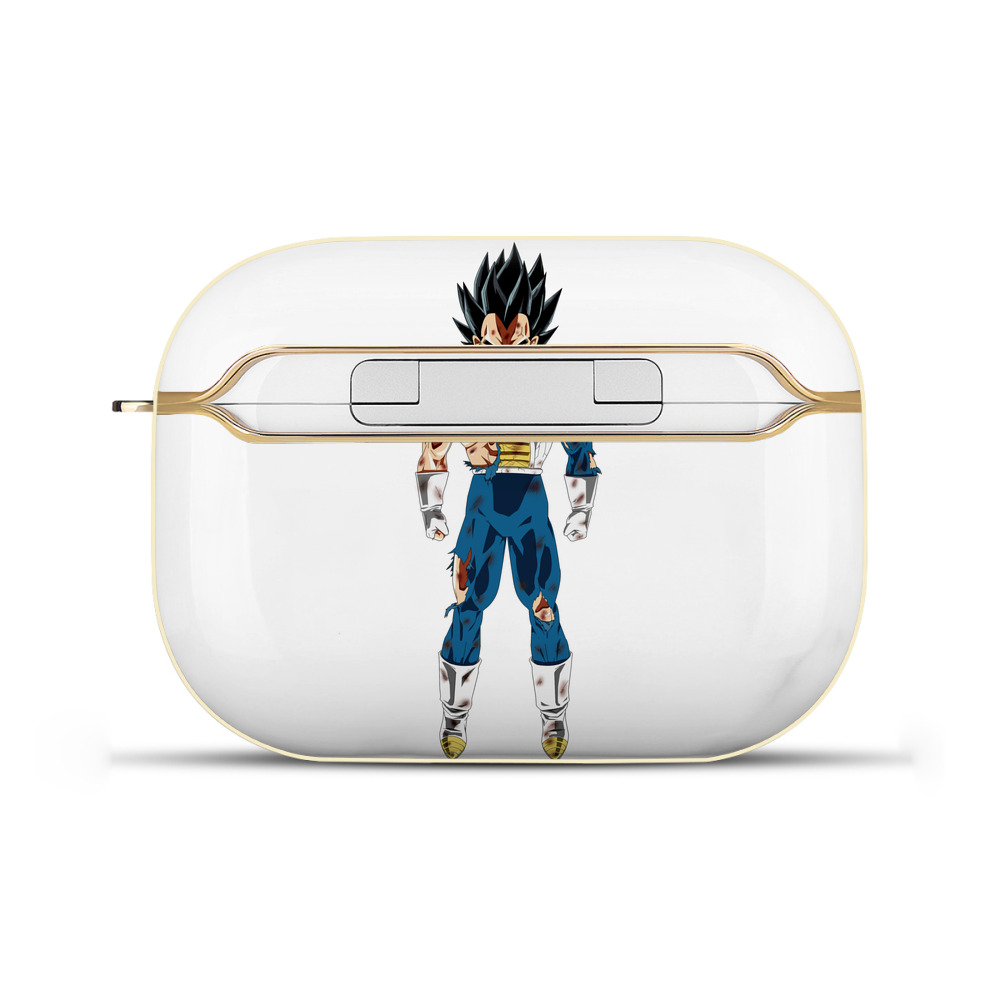 （画像用） ドラゴンボール ベジータ四世（Bejīta Yonsei）DRAGON BALL Vegeta IV 【AirPods Pro用】ハードシェル保護ケース｜耐衝撃・防指紋・カラビナ付き商品仕様
