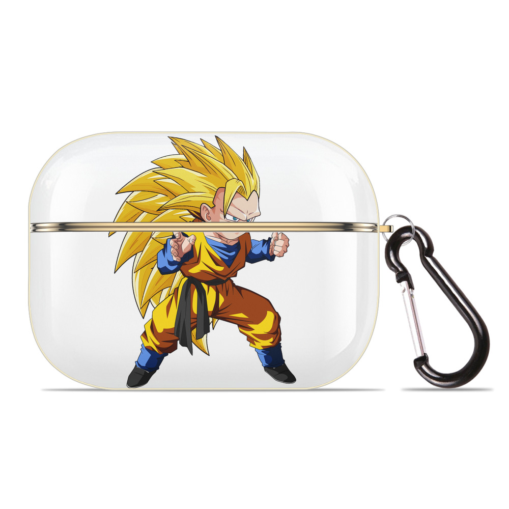（画像用） ドラゴンボール ベジータ四世（Bejīta Yonsei）DRAGON BALL Vegeta IV 【AirPods Pro用】ハードシェル保護ケース｜耐衝撃・防指紋・カラビナ付き商品仕様