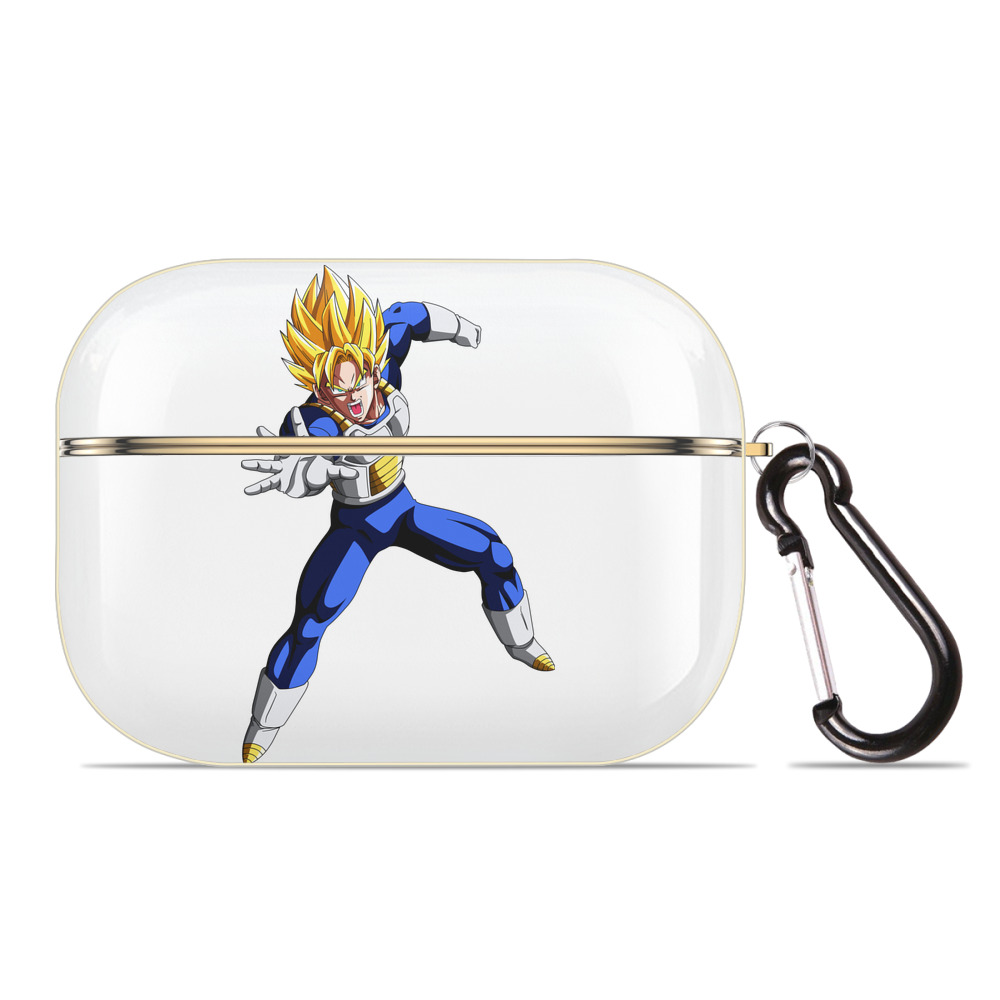 （画像用） ドラゴンボール ベジータ四世（Bejīta Yonsei）DRAGON BALL Vegeta IV 【AirPods Pro用】ハードシェル保護ケース｜耐衝撃・防指紋・カラビナ付き商品仕様