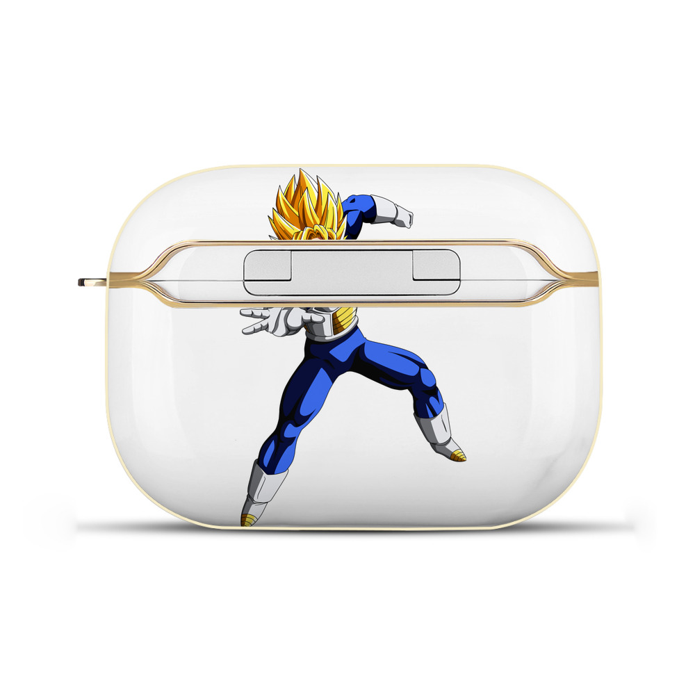 （画像用） ドラゴンボール ベジータ四世（Bejīta Yonsei）DRAGON BALL Vegeta IV 【AirPods Pro用】ハードシェル保護ケース｜耐衝撃・防指紋・カラビナ付き商品仕様