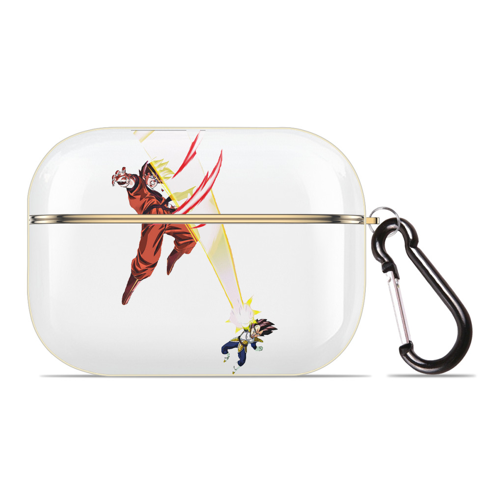 （画像用） ドラゴンボール ベジータ四世（Bejīta Yonsei）DRAGON BALL Vegeta IV 【AirPods Pro用】ハードシェル保護ケース｜耐衝撃・防指紋・カラビナ付き商品仕様