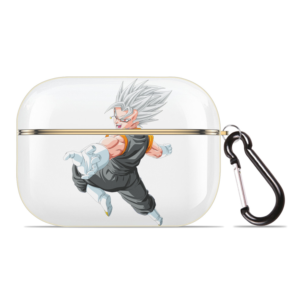 （画像用） ドラゴンボール ベジータ四世（Bejīta Yonsei）DRAGON BALL Vegeta IV 【AirPods Pro用】ハードシェル保護ケース｜耐衝撃・防指紋・カラビナ付き商品仕様