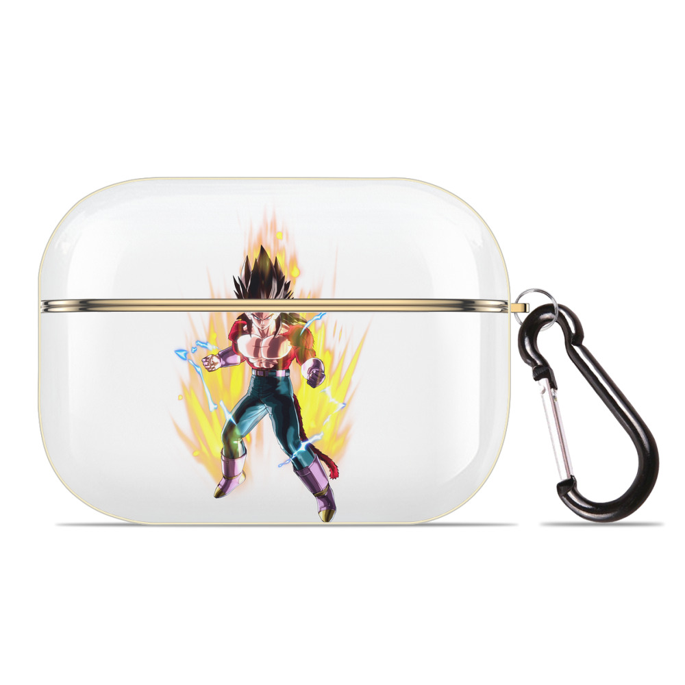 （画像用） ドラゴンボール ベジータ四世（Bejīta Yonsei）DRAGON BALL Vegeta IV 【AirPods Pro用】ハードシェル保護ケース｜耐衝撃・防指紋・カラビナ付き商品仕様