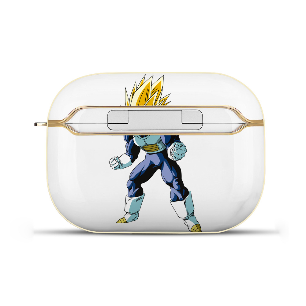 （画像用） ドラゴンボール ベジータ四世（Bejīta Yonsei）DRAGON BALL Vegeta IV 【AirPods Pro用】ハードシェル保護ケース｜耐衝撃・防指紋・カラビナ付き商品仕様