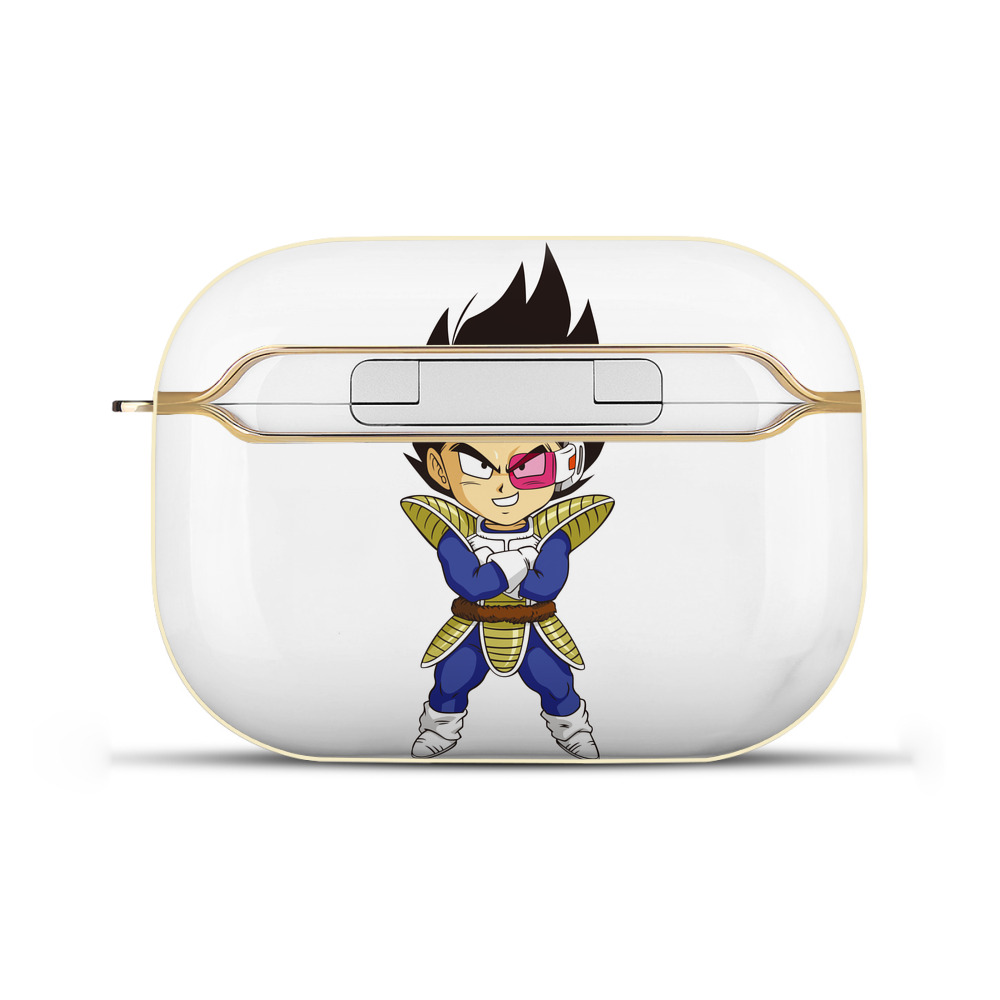 （画像用） ドラゴンボール ベジータ四世（Bejīta Yonsei）DRAGON BALL Vegeta IV 【AirPods Pro用】ハードシェル保護ケース｜耐衝撃・防指紋・カラビナ付き商品仕様