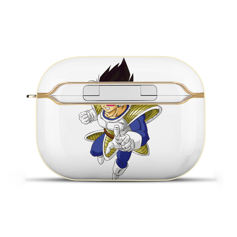 （画像用） ドラゴンボール ベジータ四世（Bejīta Yonsei）DRAGON BALL Vegeta IV 【AirPods Pro用】ハードシェル保護ケース｜耐衝撃・防指紋・カラビナ付き商品仕様