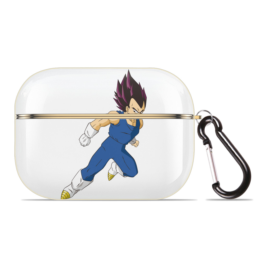 （画像用） ドラゴンボール ベジータ四世（Bejīta Yonsei）DRAGON BALL Vegeta IV 【AirPods Pro用】ハードシェル保護ケース｜耐衝撃・防指紋・カラビナ付き商品仕様