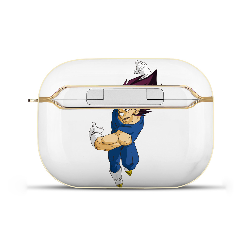 （画像用） ドラゴンボール ベジータ四世（Bejīta Yonsei）DRAGON BALL Vegeta IV 【AirPods Pro用】ハードシェル保護ケース｜耐衝撃・防指紋・カラビナ付き商品仕様