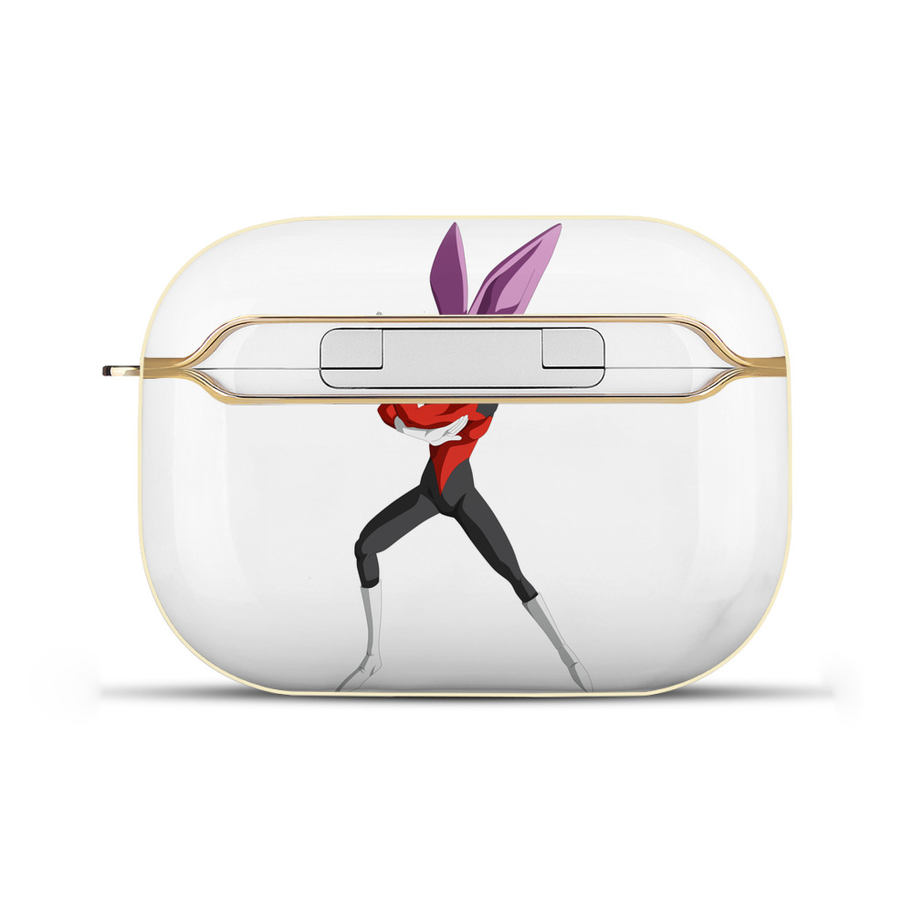 （画像用） ドラゴンボール ビルス 破壊神ビルス DRAGON BALL Beerus Birusu 【AirPods Pro用】ハードシェル保護ケース｜耐衝撃・防指紋・カラビナ付き商品仕様