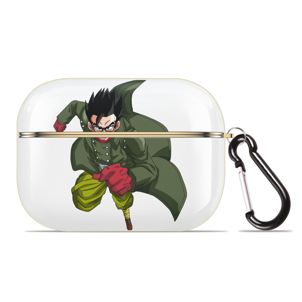 （画像用） ドラゴンボール 孫 悟飯（そんごはん）DRAGON BALL Son Gohan 【AirPods Pro用】ハードシェル保護ケース｜耐衝撃・防指紋・カラビナ付き商品仕様
