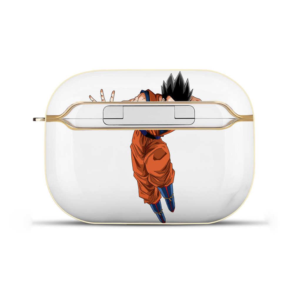 （画像用） ドラゴンボール 孫 悟飯（そんごはん）DRAGON BALL Son Gohan 【AirPods Pro用】ハードシェル保護ケース｜耐衝撃・防指紋・カラビナ付き商品仕様