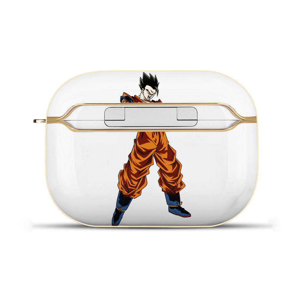 （画像用） ドラゴンボール 孫 悟飯（そんごはん）DRAGON BALL Son Gohan 【AirPods Pro用】ハードシェル保護ケース｜耐衝撃・防指紋・カラビナ付き商品仕様