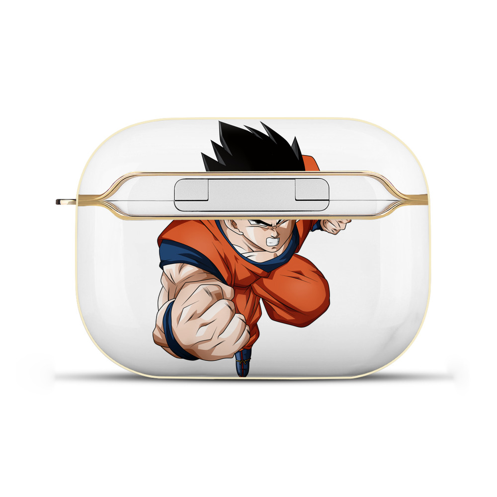（画像用） ドラゴンボール 孫 悟飯（そんごはん）DRAGON BALL Son Gohan 【AirPods Pro用】ハードシェル保護ケース｜耐衝撃・防指紋・カラビナ付き商品仕様