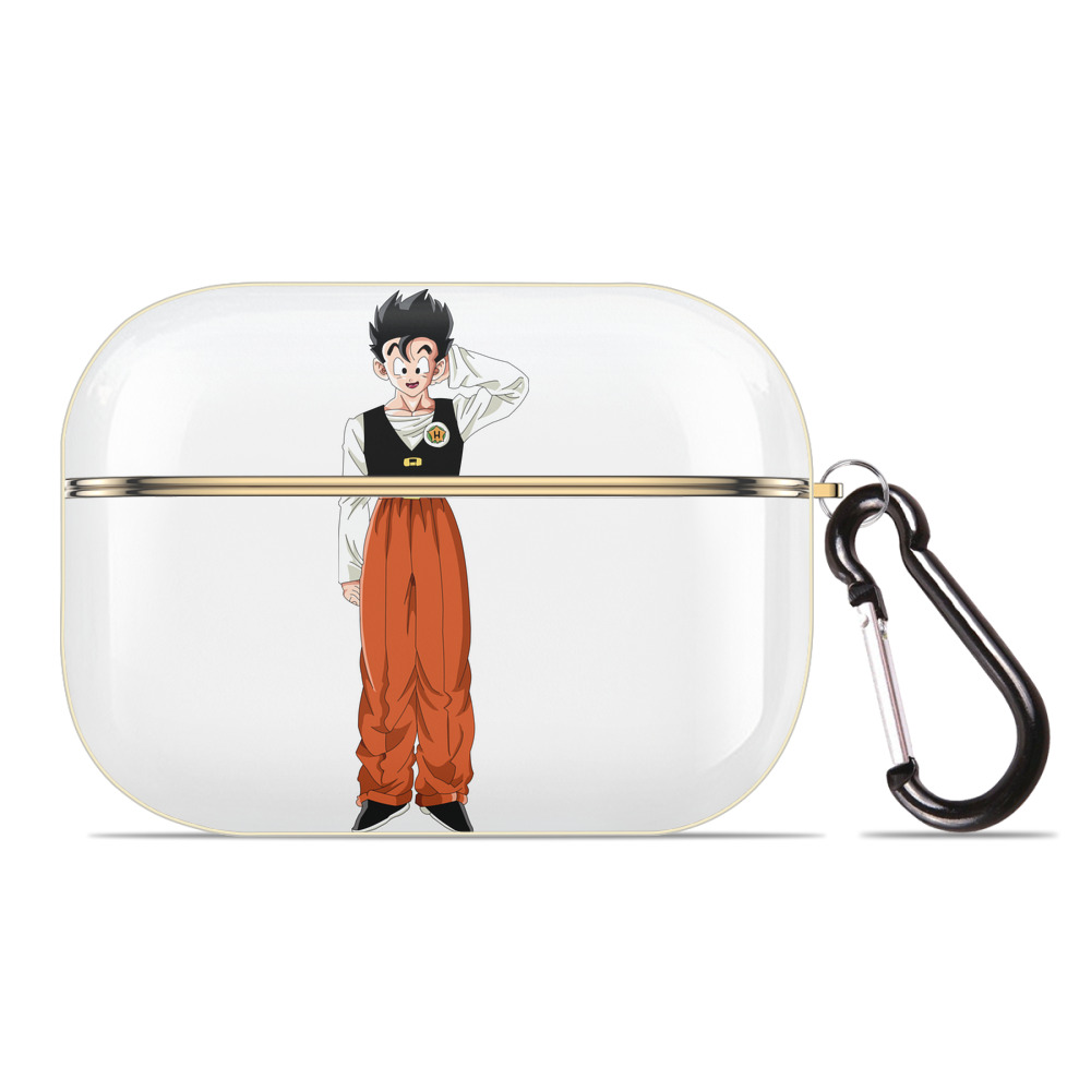 （画像用） ドラゴンボール 孫 悟飯（そんごはん）DRAGON BALL Son Gohan 【AirPods Pro用】ハードシェル保護ケース｜耐衝撃・防指紋・カラビナ付き商品仕様