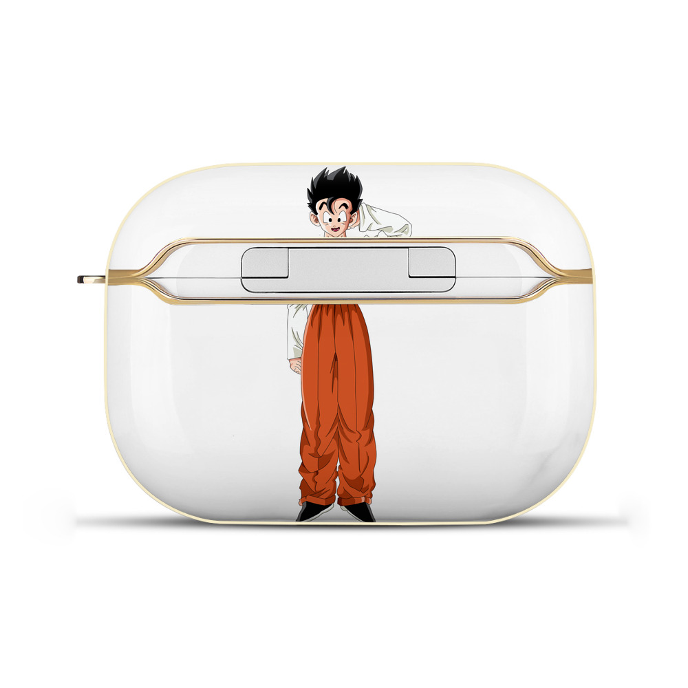 （画像用） ドラゴンボール 孫 悟飯（そんごはん）DRAGON BALL Son Gohan 【AirPods Pro用】ハードシェル保護ケース｜耐衝撃・防指紋・カラビナ付き商品仕様