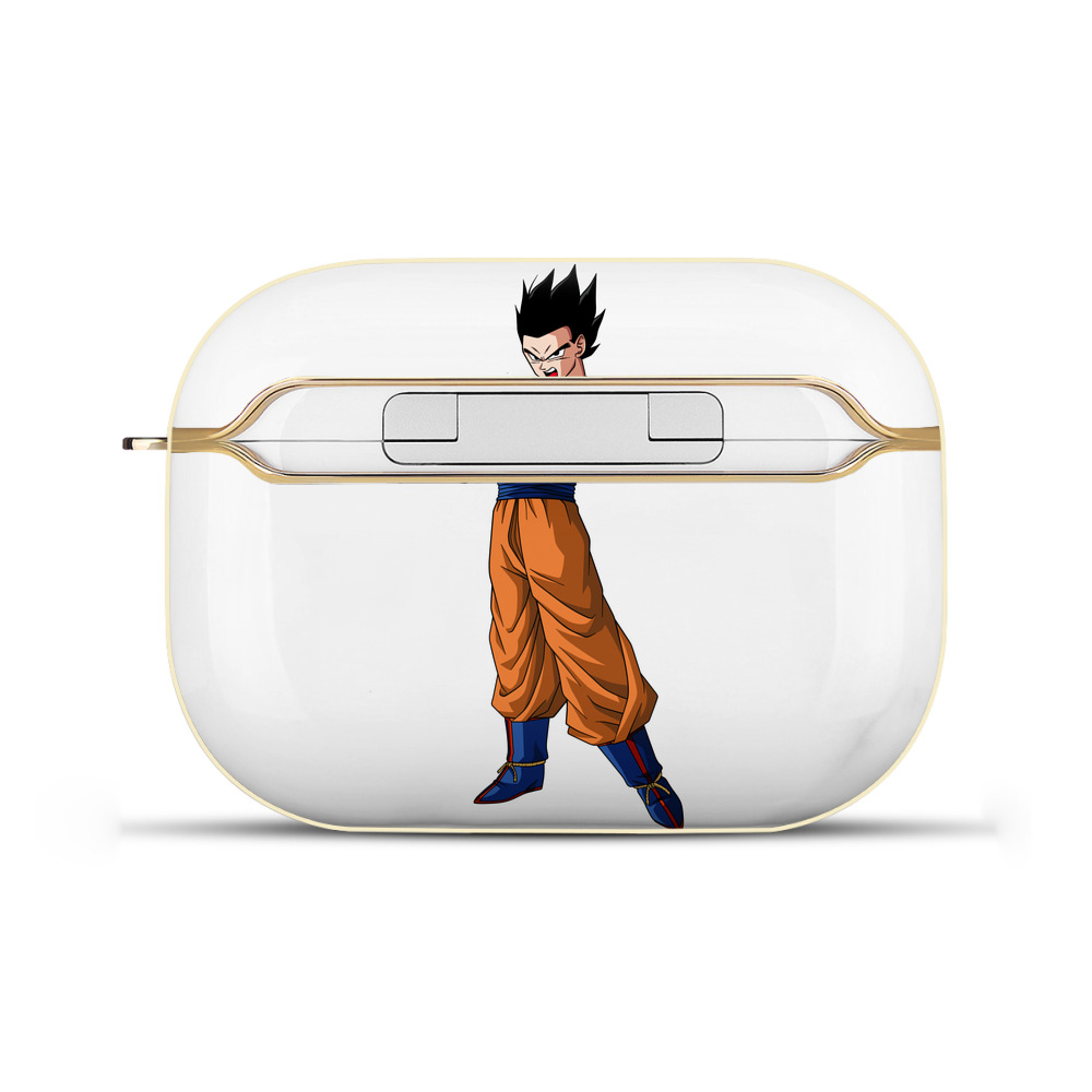 （画像用） ドラゴンボール 孫 悟飯（そんごはん）DRAGON BALL Son Gohan 【AirPods Pro用】ハードシェル保護ケース｜耐衝撃・防指紋・カラビナ付き商品仕様