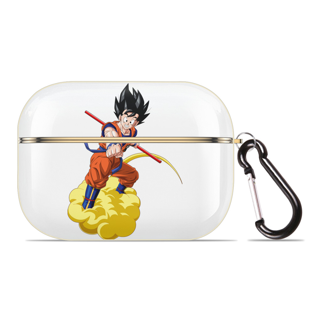 （画像用） ドラゴンボール 孫 悟飯（そんごはん）DRAGON BALL Son Gohan 【AirPods Pro用】ハードシェル保護ケース｜耐衝撃・防指紋・カラビナ付き商品仕様