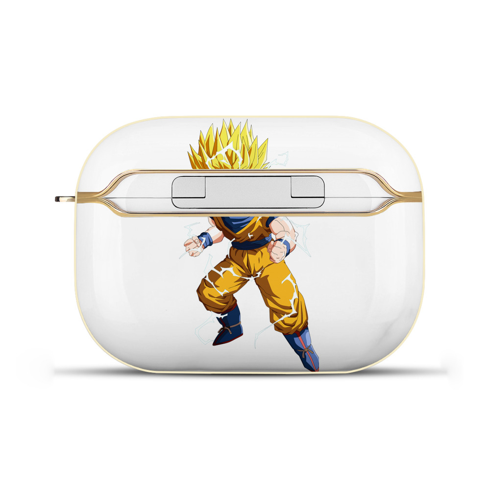 （画像用） ドラゴンボール 孫 悟飯（そんごはん）DRAGON BALL Son Gohan 【AirPods Pro用】ハードシェル保護ケース｜耐衝撃・防指紋・カラビナ付き商品仕様