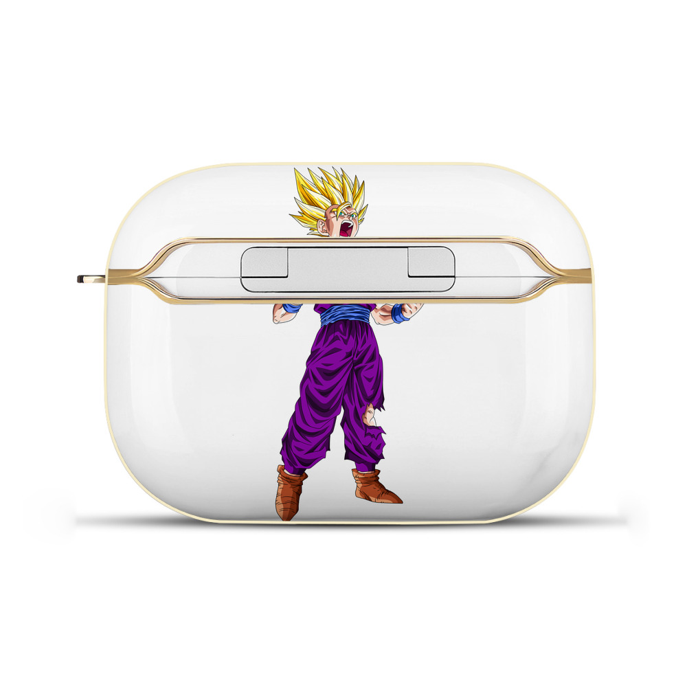 （画像用） ドラゴンボール 孫 悟飯（そんごはん）DRAGON BALL Son Gohan 【AirPods Pro用】ハードシェル保護ケース｜耐衝撃・防指紋・カラビナ付き商品仕様