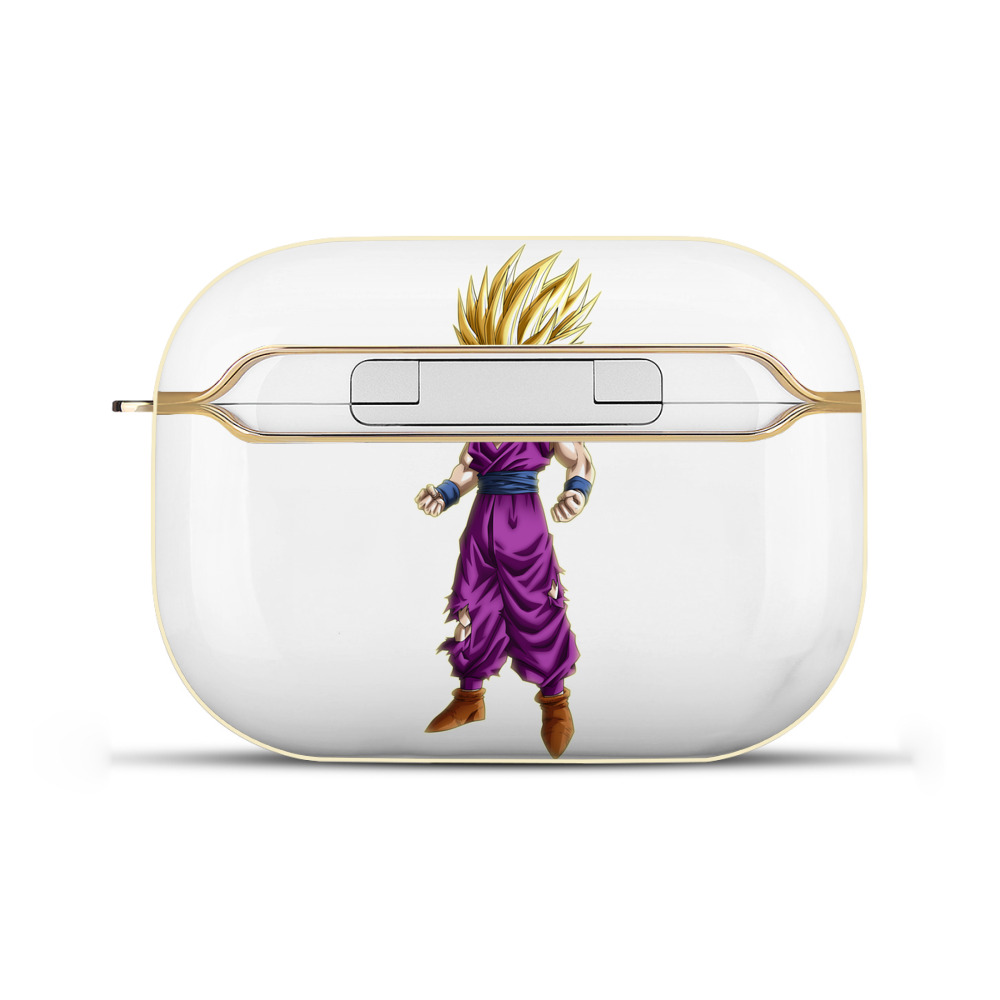 （画像用） ドラゴンボール 孫 悟飯（そんごはん）DRAGON BALL Son Gohan 【AirPods Pro用】ハードシェル保護ケース｜耐衝撃・防指紋・カラビナ付き商品仕様