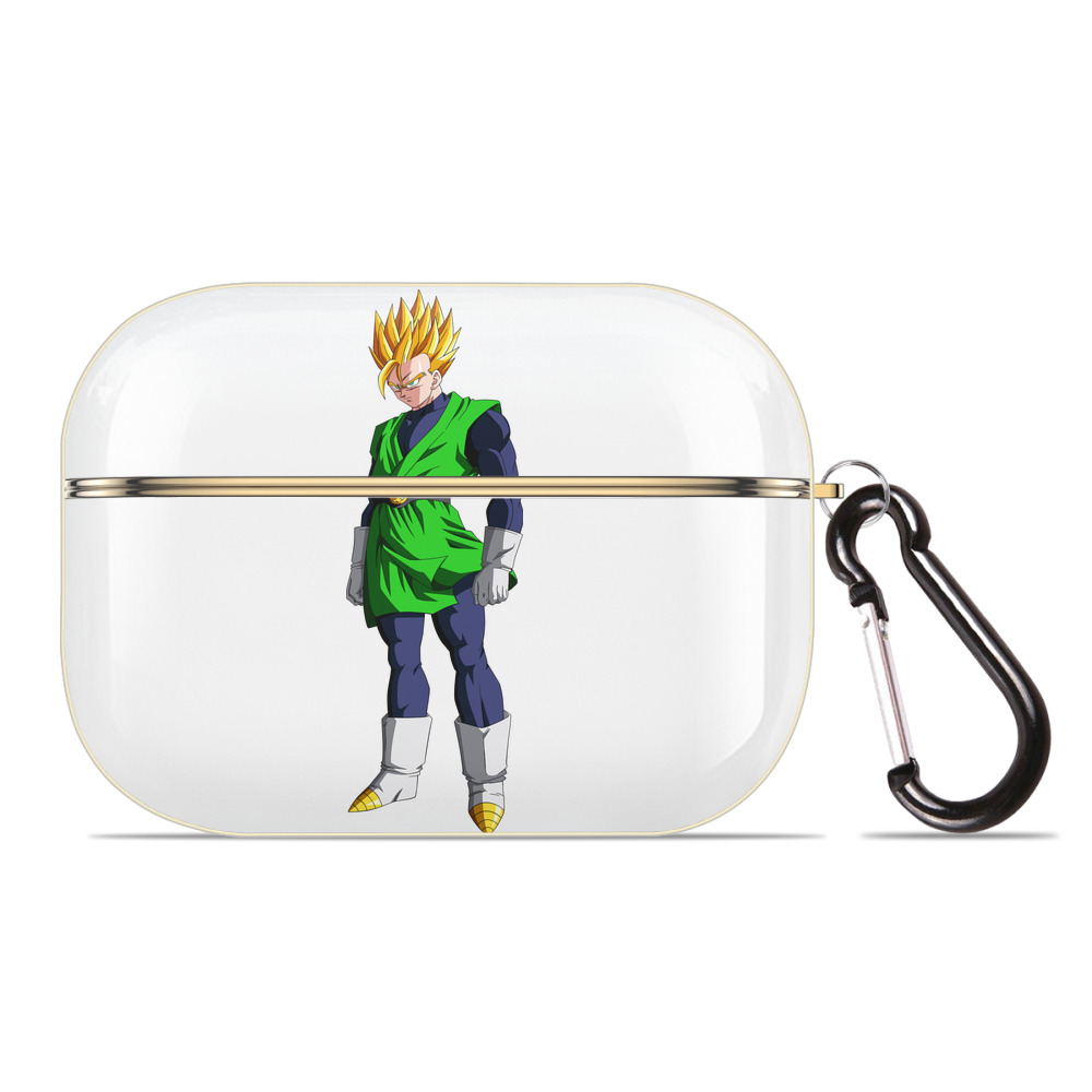 （画像用） ドラゴンボール 孫 悟飯（そんごはん）DRAGON BALL Son Gohan 【AirPods Pro用】ハードシェル保護ケース｜耐衝撃・防指紋・カラビナ付き商品仕様
