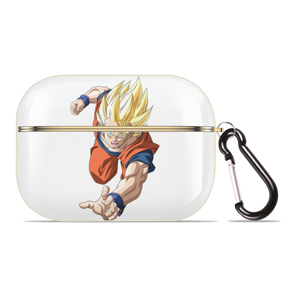 （画像用） ドラゴンボール 孫 悟飯（そんごはん）DRAGON BALL Son Gohan 【AirPods Pro用】ハードシェル保護ケース｜耐衝撃・防指紋・カラビナ付き商品仕様
