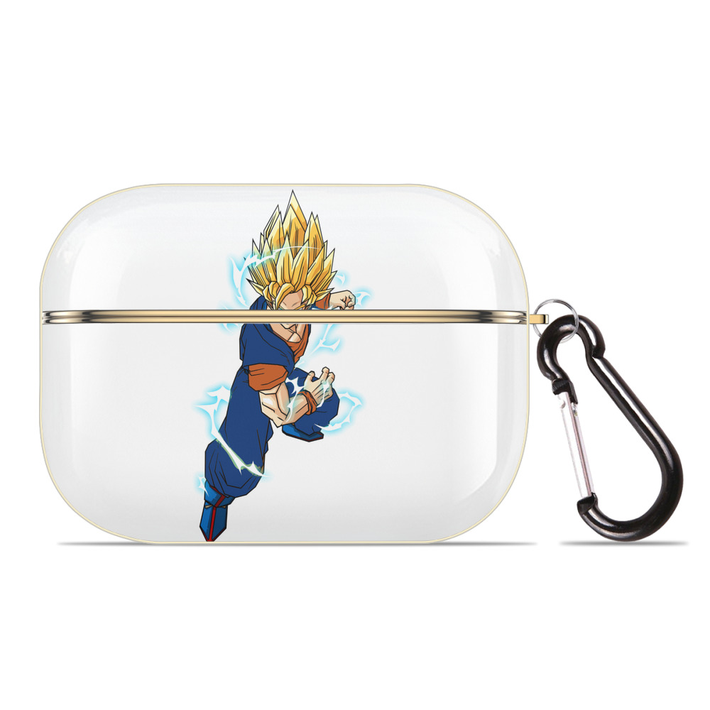 （画像用） ドラゴンボール 孫 悟飯（そんごはん）DRAGON BALL Son Gohan 【AirPods Pro用】ハードシェル保護ケース｜耐衝撃・防指紋・カラビナ付き商品仕様