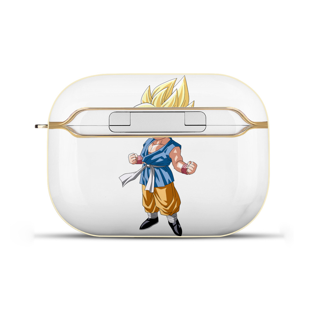 （画像用） ドラゴンボール 孫 悟飯（そんごはん）DRAGON BALL Son Gohan 【AirPods Pro用】ハードシェル保護ケース｜耐衝撃・防指紋・カラビナ付き商品仕様