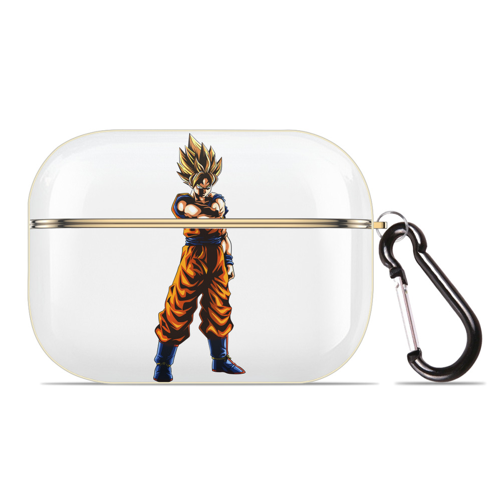 （画像用） ドラゴンボール 孫 悟飯（そんごはん）DRAGON BALL Son Gohan 【AirPods Pro用】ハードシェル保護ケース｜耐衝撃・防指紋・カラビナ付き商品仕様