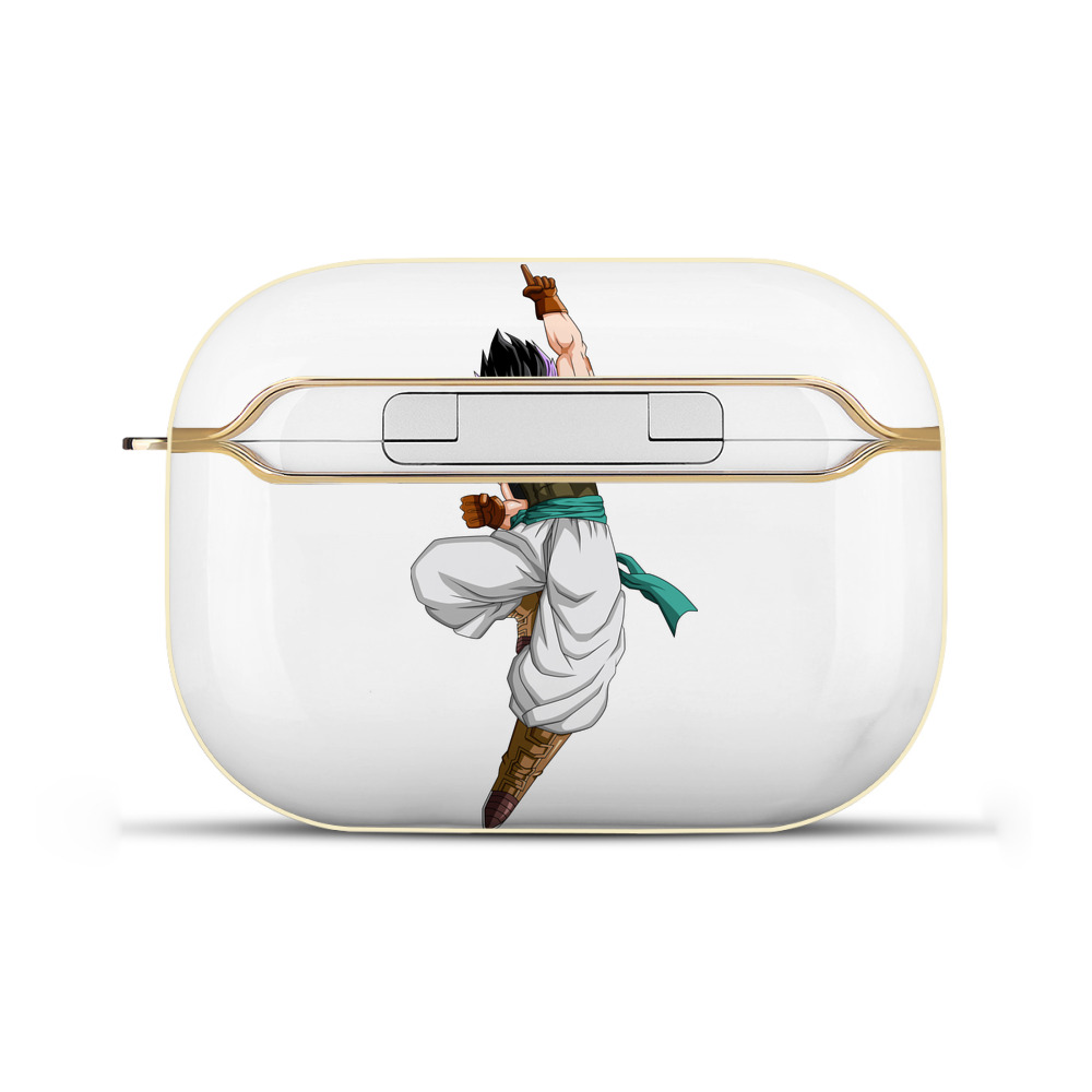 （画像用） ドラゴンボール 孫 悟飯（そんごはん）DRAGON BALL Son Gohan 【AirPods Pro用】ハードシェル保護ケース｜耐衝撃・防指紋・カラビナ付き商品仕様