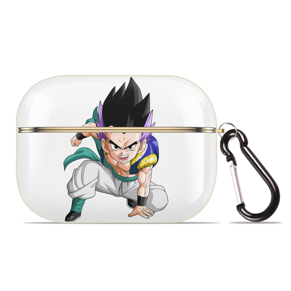 （画像用） ドラゴンボール 孫 悟飯（そんごはん）DRAGON BALL Son Gohan 【AirPods Pro用】ハードシェル保護ケース｜耐衝撃・防指紋・カラビナ付き商品仕様