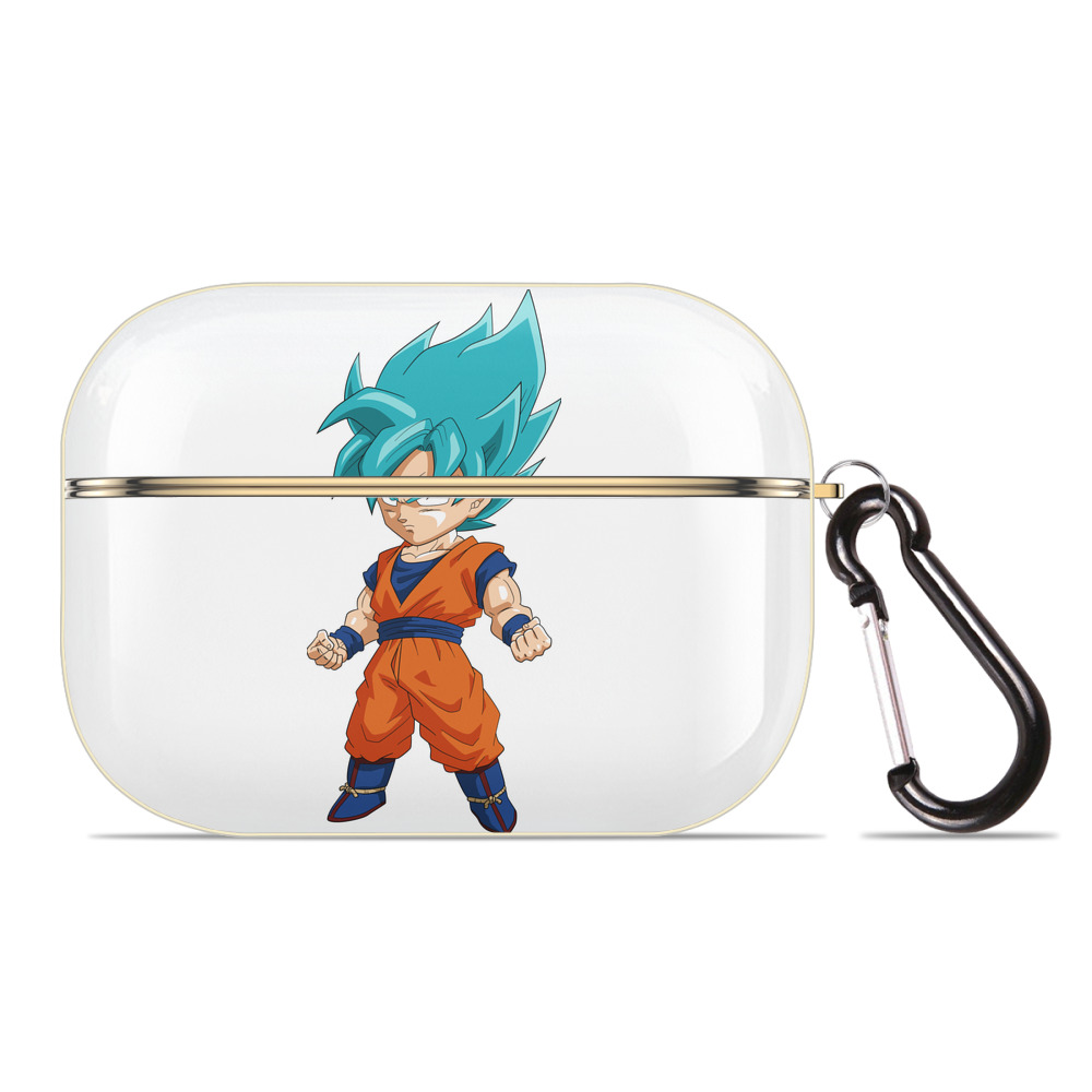 （画像用） ドラゴンボール 孫 悟飯（そんごはん）DRAGON BALL Son Gohan 【AirPods Pro用】ハードシェル保護ケース｜耐衝撃・防指紋・カラビナ付き商品仕様