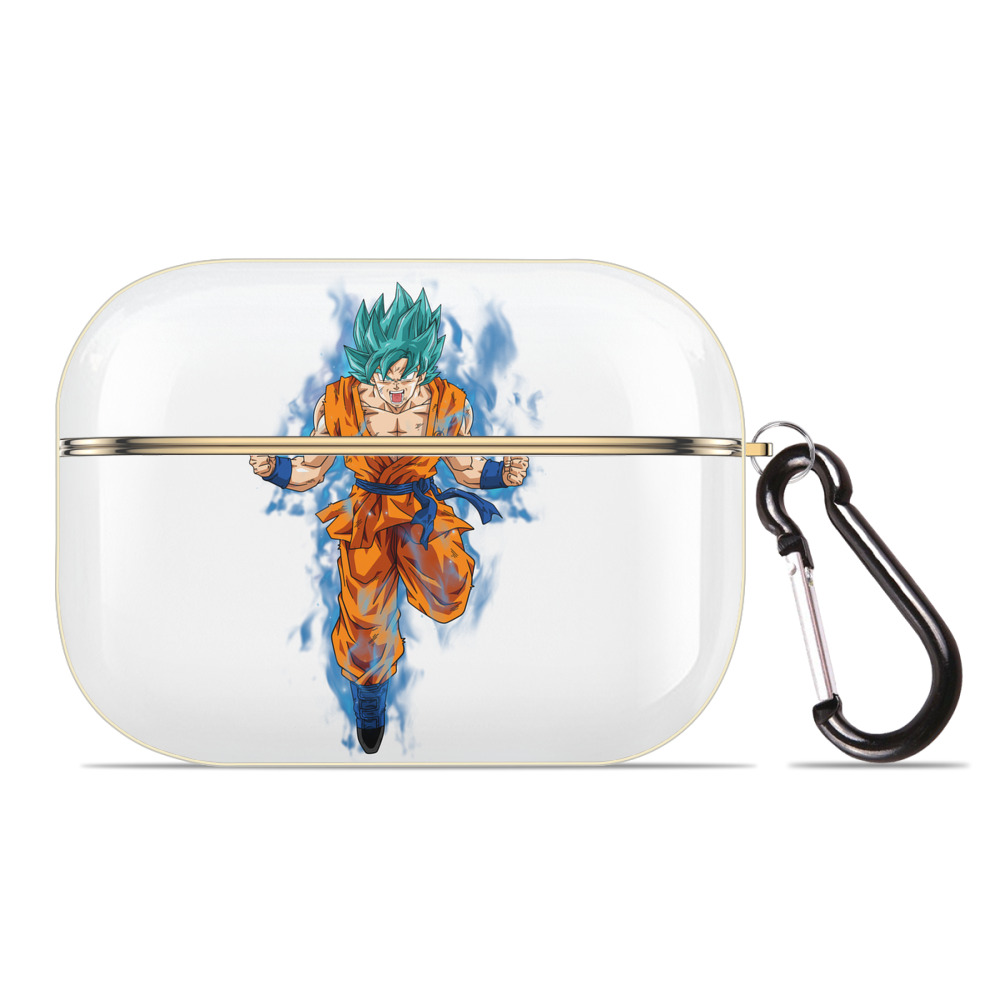 （画像用） ドラゴンボール 孫 悟飯（そんごはん）DRAGON BALL Son Gohan 【AirPods Pro用】ハードシェル保護ケース｜耐衝撃・防指紋・カラビナ付き商品仕様