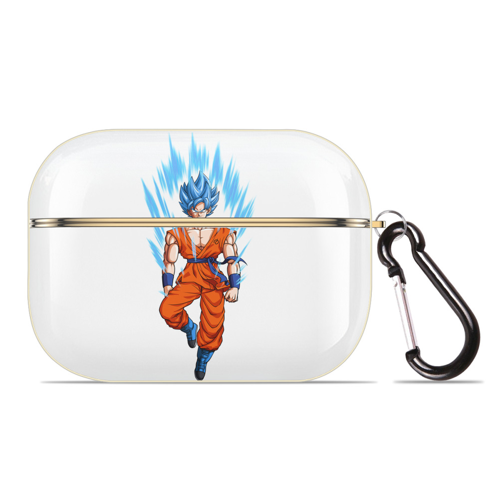 （画像用） ドラゴンボール 孫 悟飯（そんごはん）DRAGON BALL Son Gohan 【AirPods Pro用】ハードシェル保護ケース｜耐衝撃・防指紋・カラビナ付き商品仕様