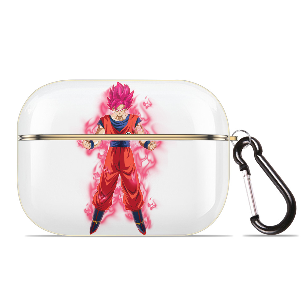 （画像用） ドラゴンボール 孫 悟飯（そんごはん）DRAGON BALL Son Gohan 【AirPods Pro用】ハードシェル保護ケース｜耐衝撃・防指紋・カラビナ付き商品仕様