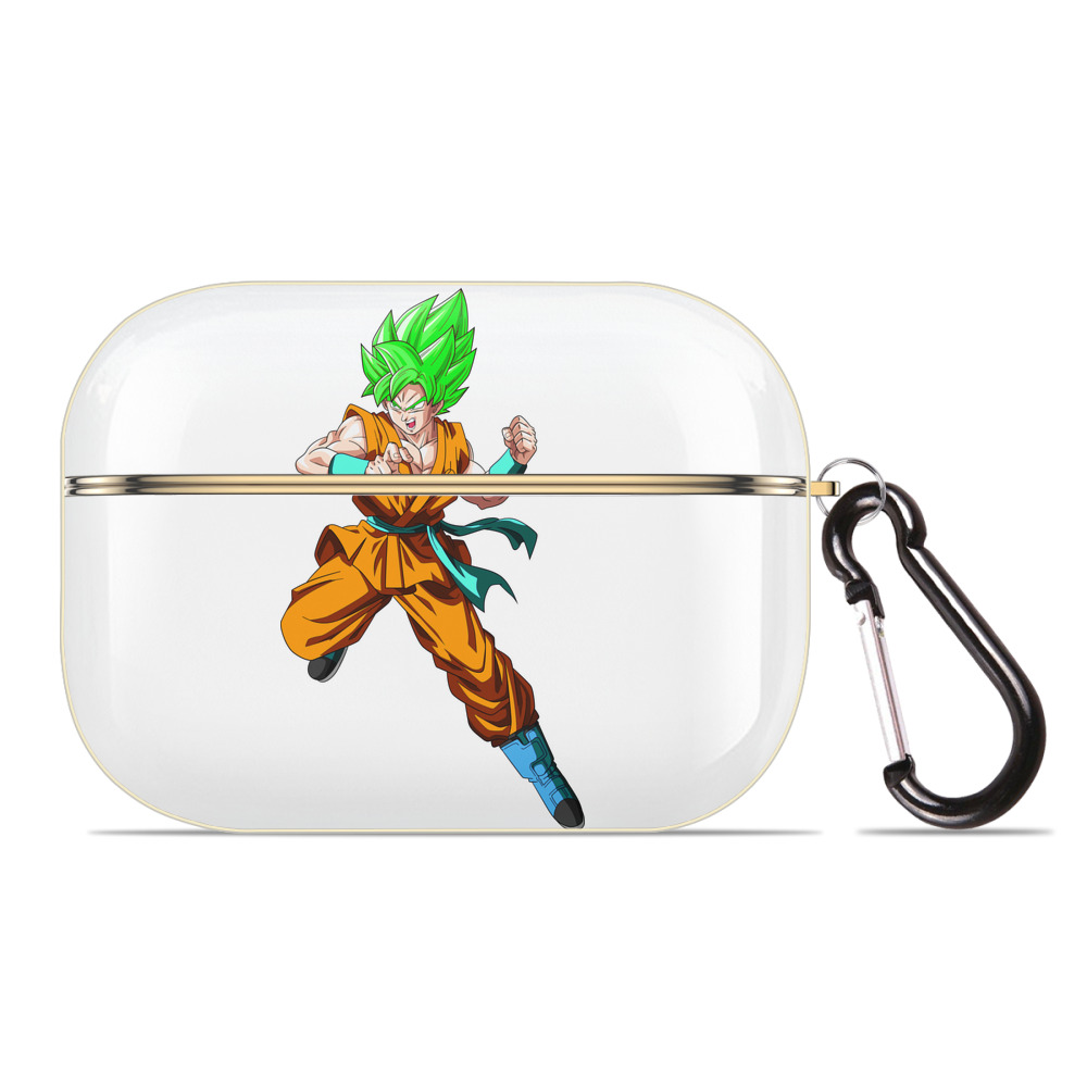（画像用） ドラゴンボール 孫 悟飯（そんごはん）DRAGON BALL Son Gohan 【AirPods Pro用】ハードシェル保護ケース｜耐衝撃・防指紋・カラビナ付き商品仕様