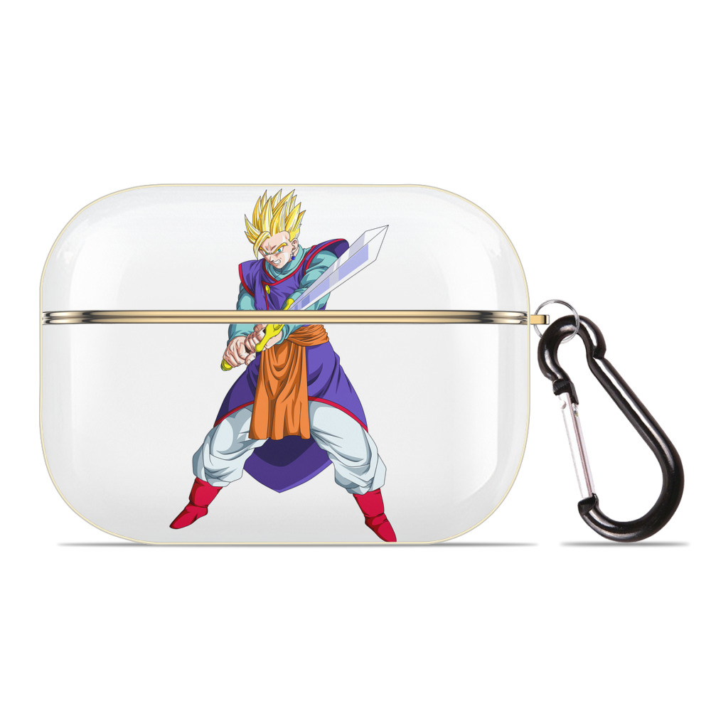 （画像用） ドラゴンボール 孫 悟飯（そんごはん）DRAGON BALL Son Gohan 【AirPods Pro用】ハードシェル保護ケース｜耐衝撃・防指紋・カラビナ付き商品仕様