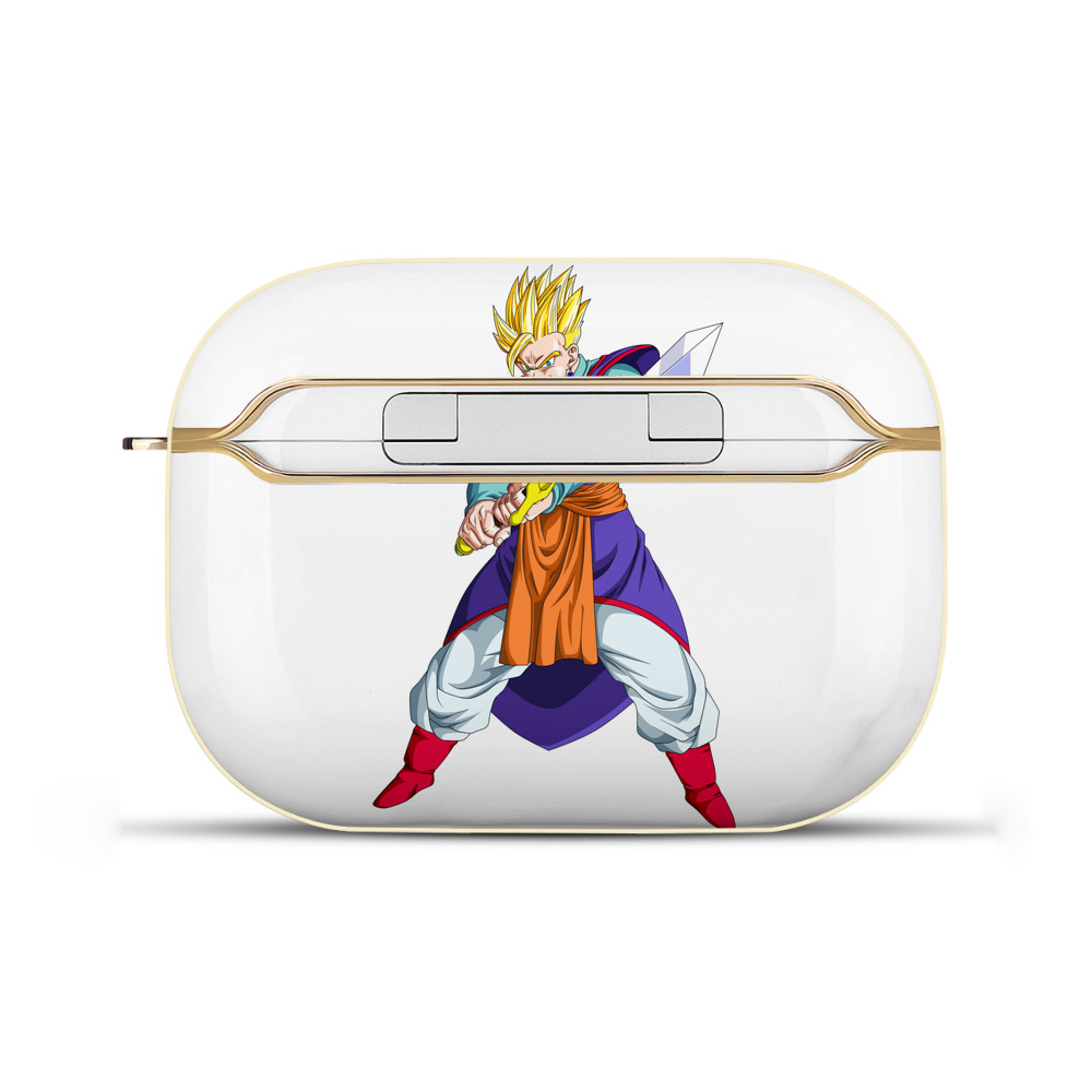 （画像用） ドラゴンボール 孫 悟飯（そんごはん）DRAGON BALL Son Gohan 【AirPods Pro用】ハードシェル保護ケース｜耐衝撃・防指紋・カラビナ付き商品仕様