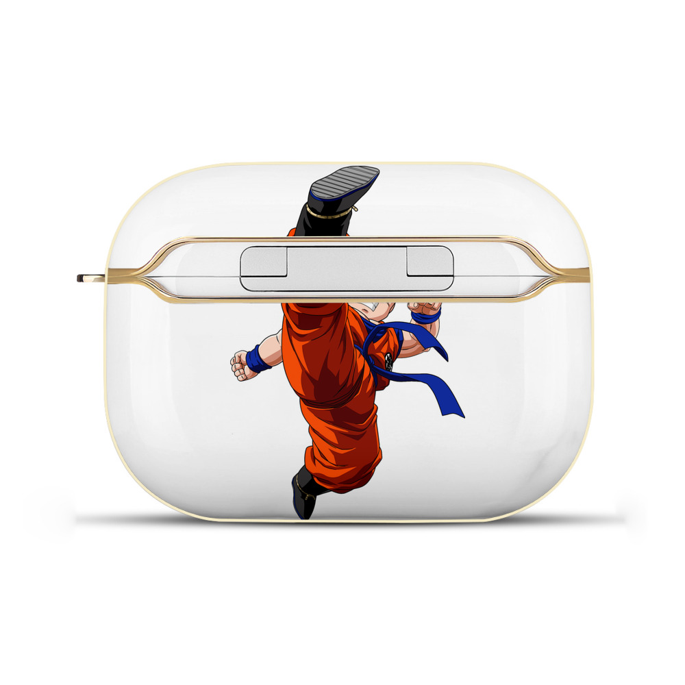 （画像用） ドラゴンボール クリリン DRAGON BALL krillin 【AirPods Pro用】ハードシェル保護ケース｜耐衝撃・防指紋・カラビナ付き商品仕様