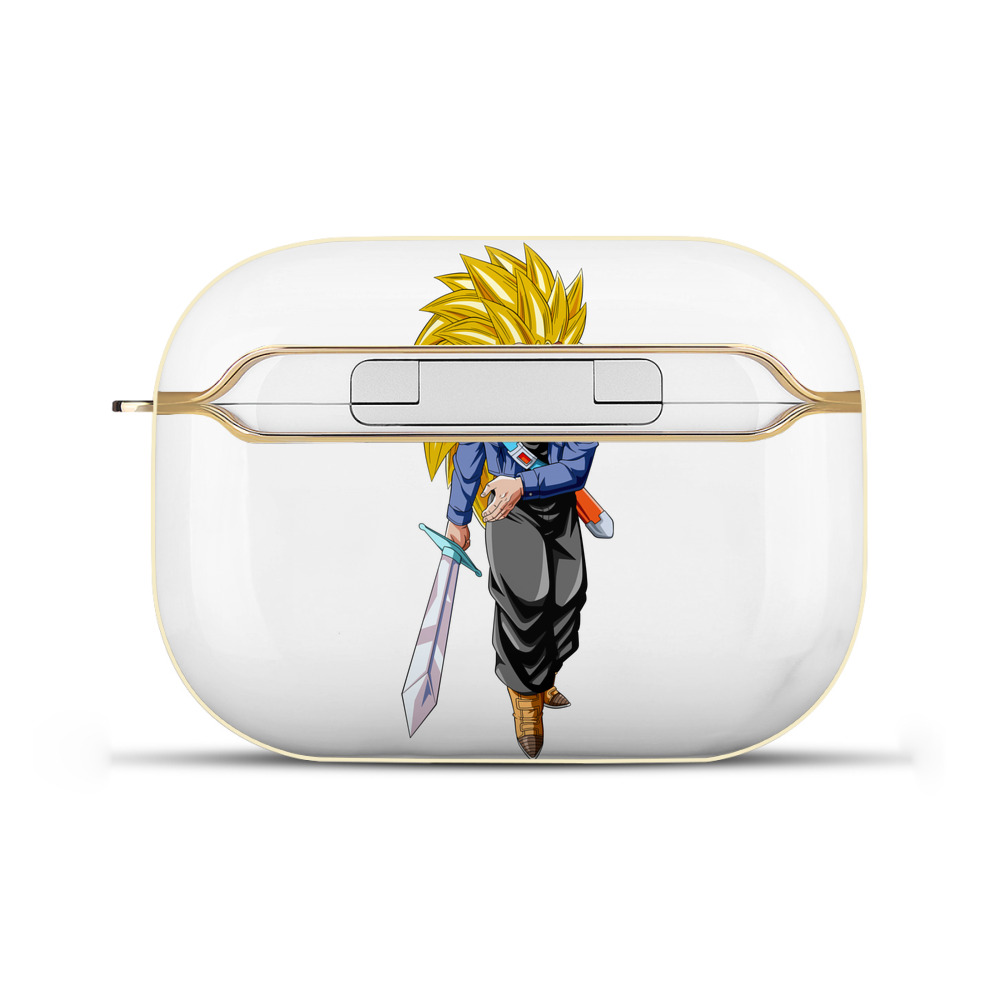 （画像用） ドラゴンボール トランクス（Torankusu）DRAGON BALL Trunks 【AirPods Pro用】ハードシェル保護ケース｜耐衝撃・防指紋・カラビナ付き商品仕様