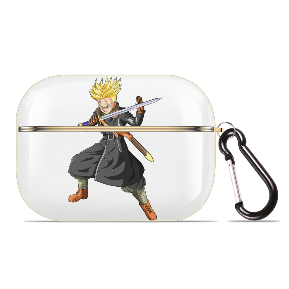 （画像用） ドラゴンボール トランクス（Torankusu）DRAGON BALL Trunks 【AirPods Pro用】ハードシェル保護ケース｜耐衝撃・防指紋・カラビナ付き商品仕様
