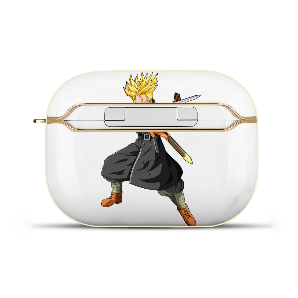 （画像用） ドラゴンボール トランクス（Torankusu）DRAGON BALL Trunks 【AirPods Pro用】ハードシェル保護ケース｜耐衝撃・防指紋・カラビナ付き商品仕様