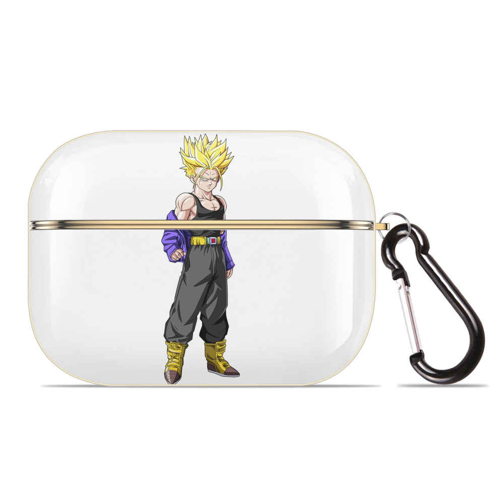 （画像用） ドラゴンボール トランクス（Torankusu）DRAGON BALL Trunks 【AirPods Pro用】ハードシェル保護ケース｜耐衝撃・防指紋・カラビナ付き商品仕様