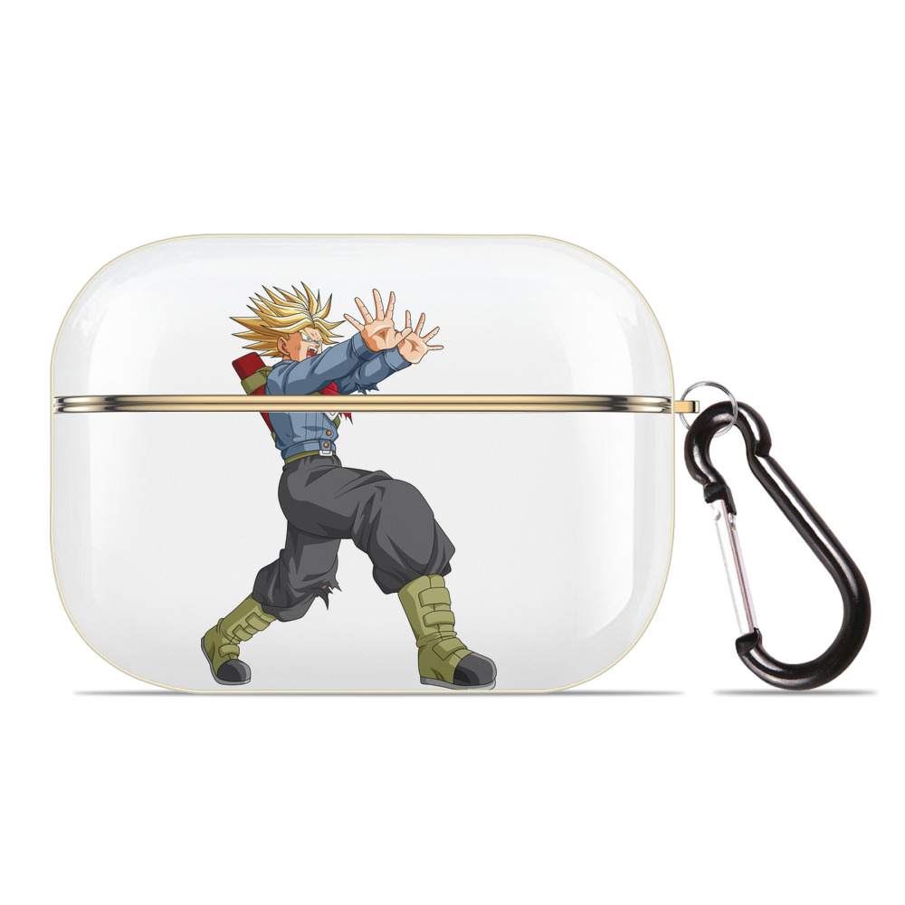 （画像用） ドラゴンボール トランクス（Torankusu）DRAGON BALL Trunks 【AirPods Pro用】ハードシェル保護ケース｜耐衝撃・防指紋・カラビナ付き商品仕様