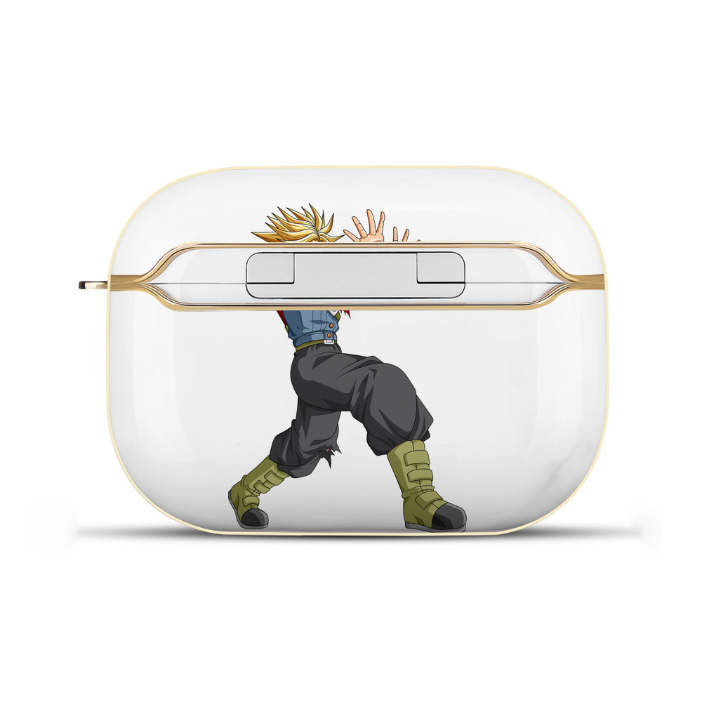 （画像用） ドラゴンボール トランクス（Torankusu）DRAGON BALL Trunks 【AirPods Pro用】ハードシェル保護ケース｜耐衝撃・防指紋・カラビナ付き商品仕様