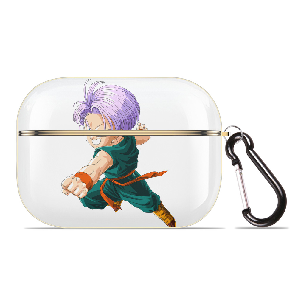 （画像用） ドラゴンボール トランクス（Torankusu）DRAGON BALL Trunks 【AirPods Pro用】ハードシェル保護ケース｜耐衝撃・防指紋・カラビナ付き商品仕様