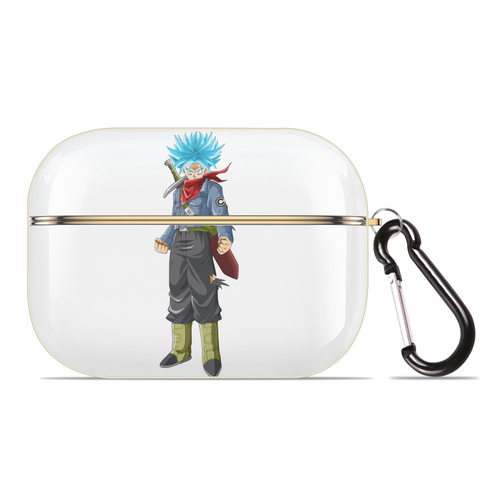 （画像用） ドラゴンボール トランクス（Torankusu）DRAGON BALL Trunks 【AirPods Pro用】ハードシェル保護ケース｜耐衝撃・防指紋・カラビナ付き商品仕様