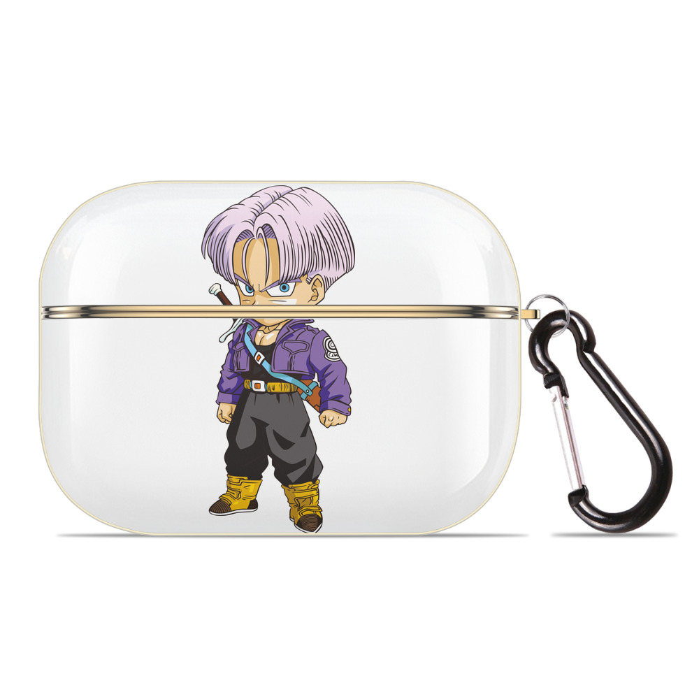 （画像用） ドラゴンボール トランクス（Torankusu）DRAGON BALL Trunks 【AirPods Pro用】ハードシェル保護ケース｜耐衝撃・防指紋・カラビナ付き商品仕様