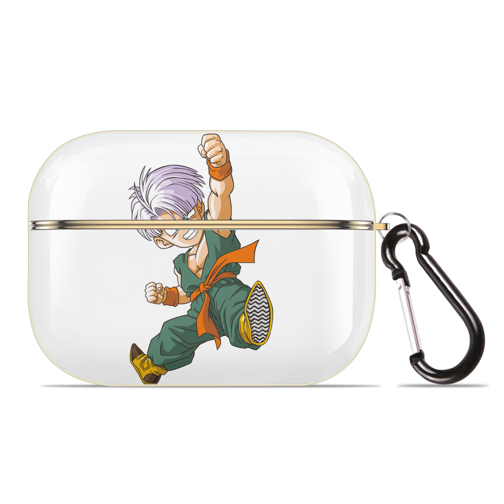 （画像用） ドラゴンボール トランクス（Torankusu）DRAGON BALL Trunks 【AirPods Pro用】ハードシェル保護ケース｜耐衝撃・防指紋・カラビナ付き商品仕様
